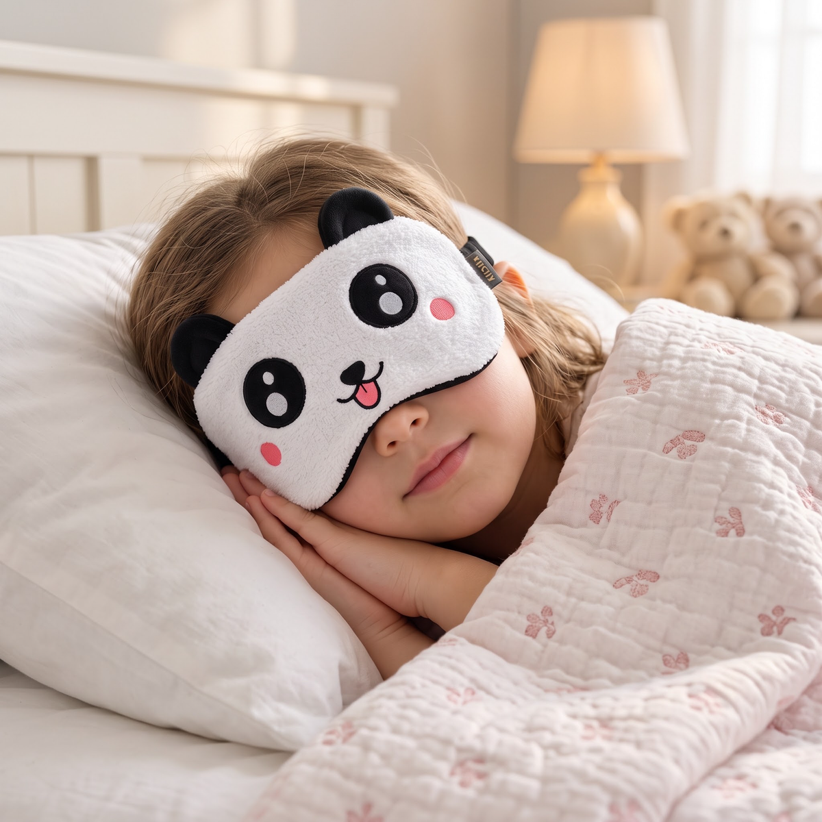 Máscara de Sueño con Diadema de Animal y Auriculares Bluetooth